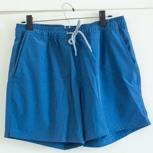 J. by J. Crew Swim Trunks, 6" inseam, blue